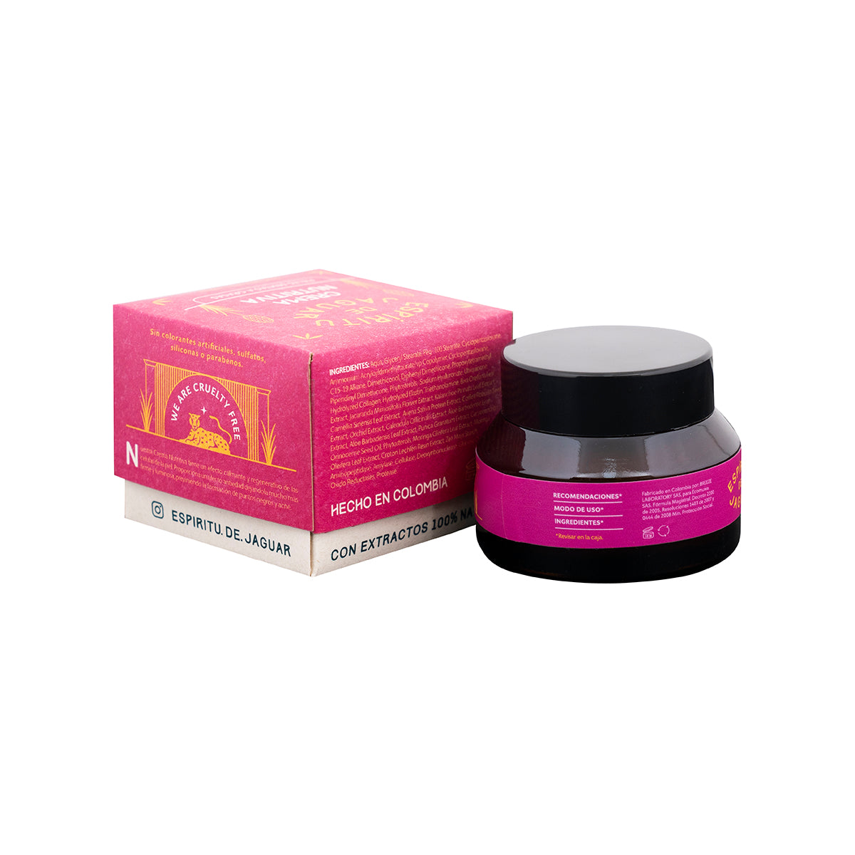 Crema nutritiva y humectante para piel mixta a grasa